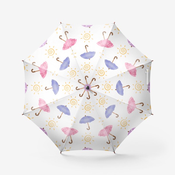 Зонт «Зонтики и солнце»