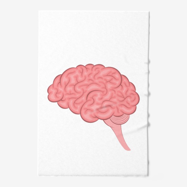 Полотенце «Мозг человека»