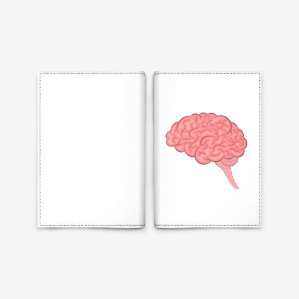Обложка для паспорта «Мозг человека»