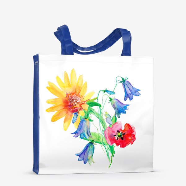 Сумка-шоппер «полевые цветы»