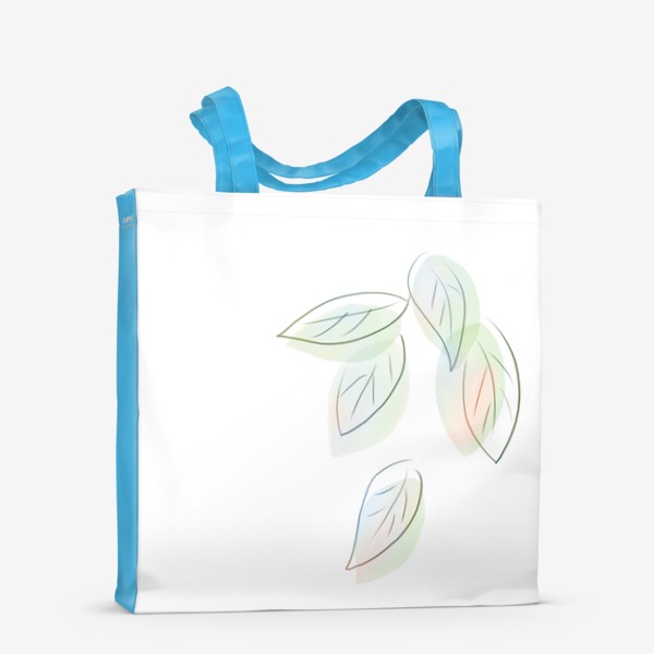 Сумка-шоппер «Воздушные весенние листочки»