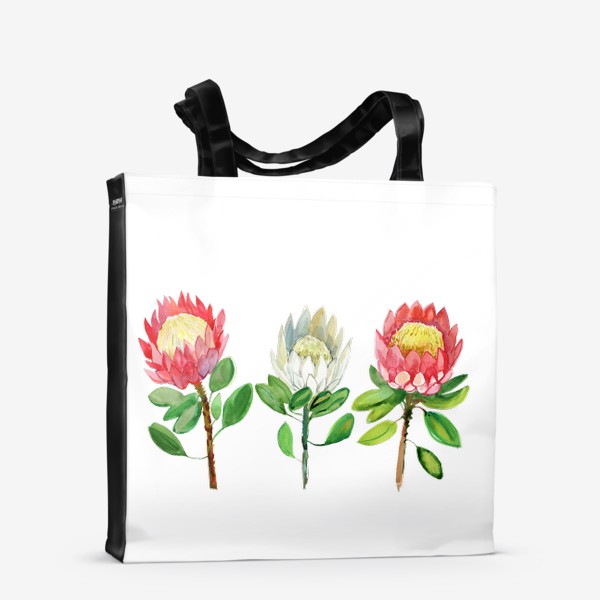 Сумка-шоппер «австралийские цветы »