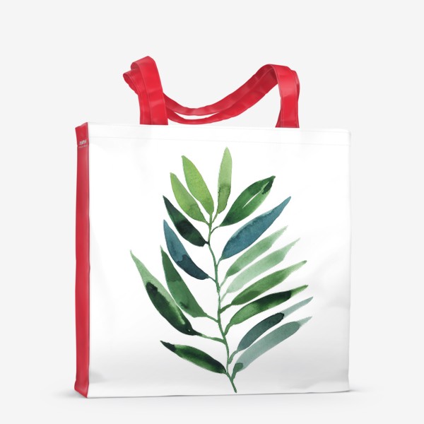 Сумка-шоппер «тропический лист »