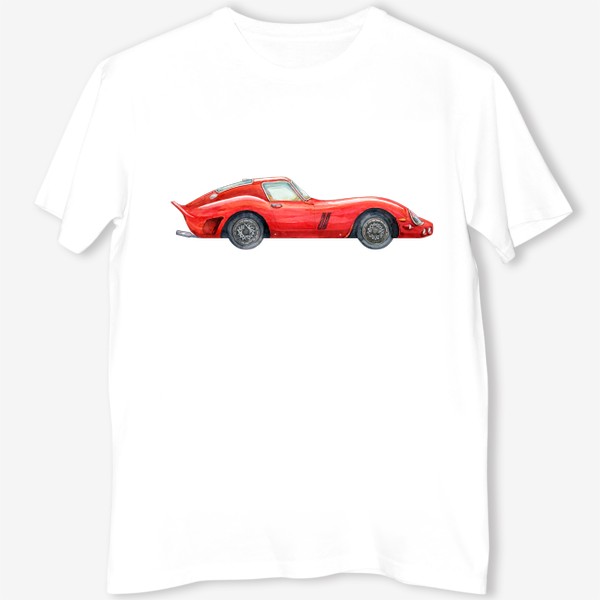 Футболка «Феррари 250 GT красная»