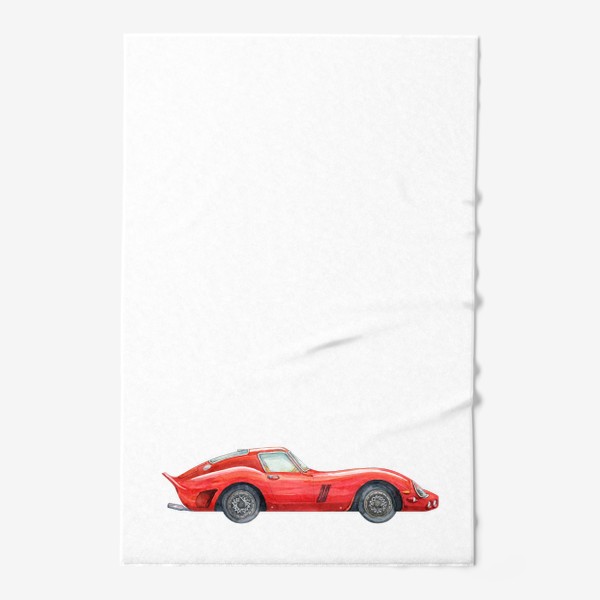 Полотенце &laquo;Феррари 250 GT красная&raquo;