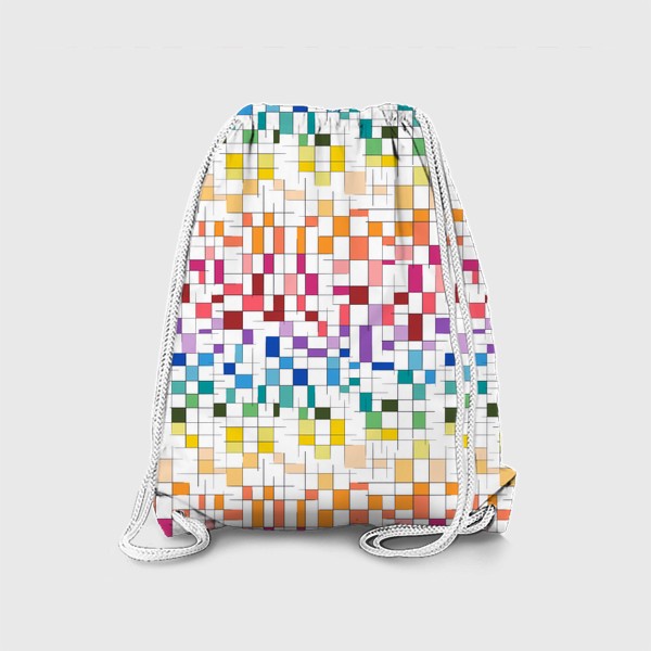 Рюкзак «Абстрактная мозаика (радуга)»
