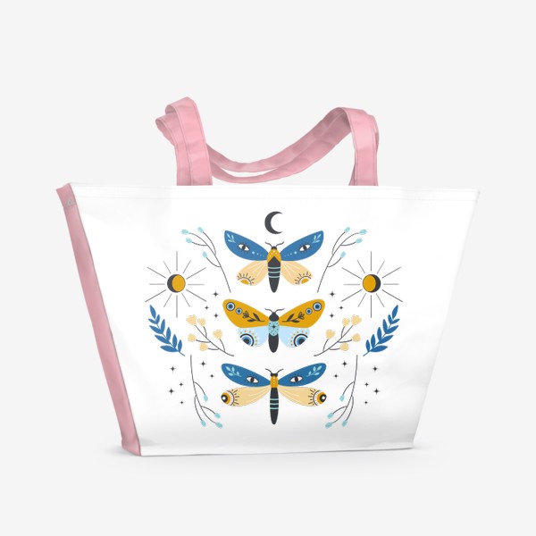Пляжная сумка «Магические бабочки»