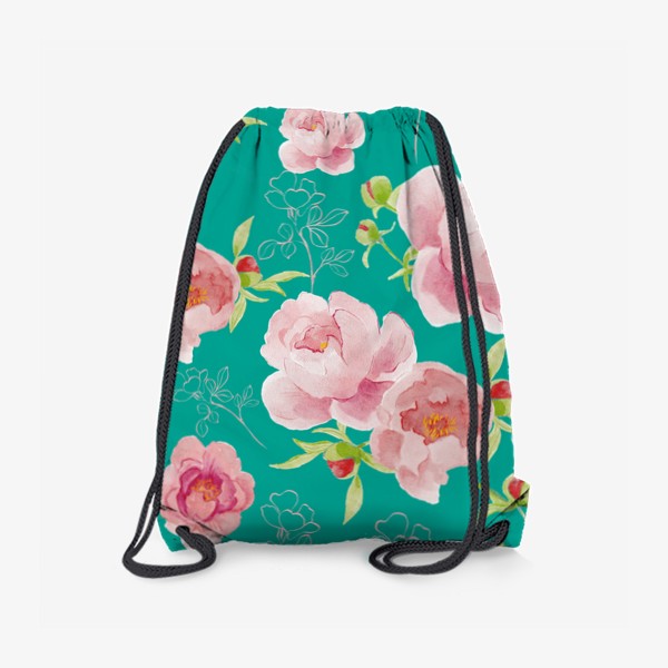 Рюкзак «Розовые пионы »