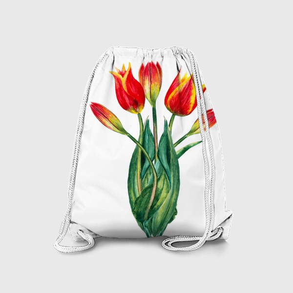 Рюкзак «Весенние цветы Тюльпаны 8 марта»