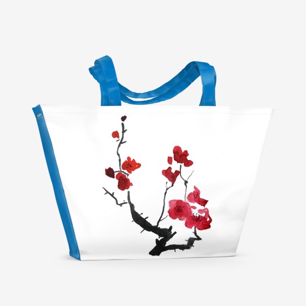 Пляжная сумка «сакура»