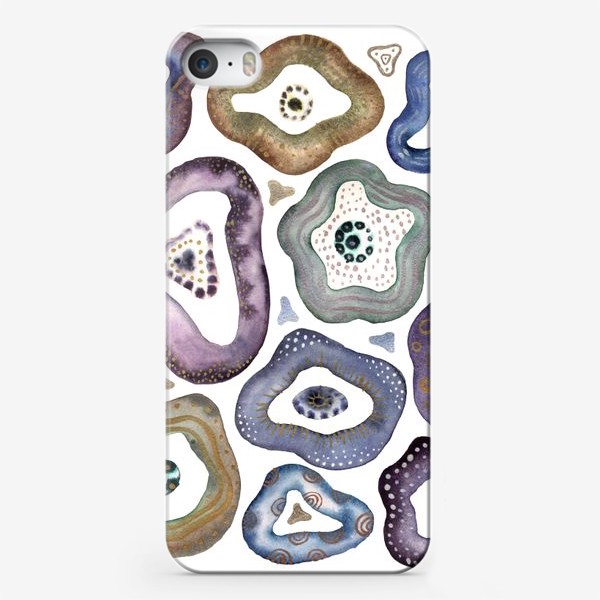 Чехол iPhone «Абстрактные кольца»