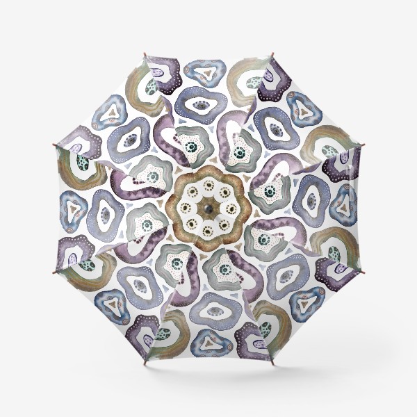Зонт «Абстрактные кольца»