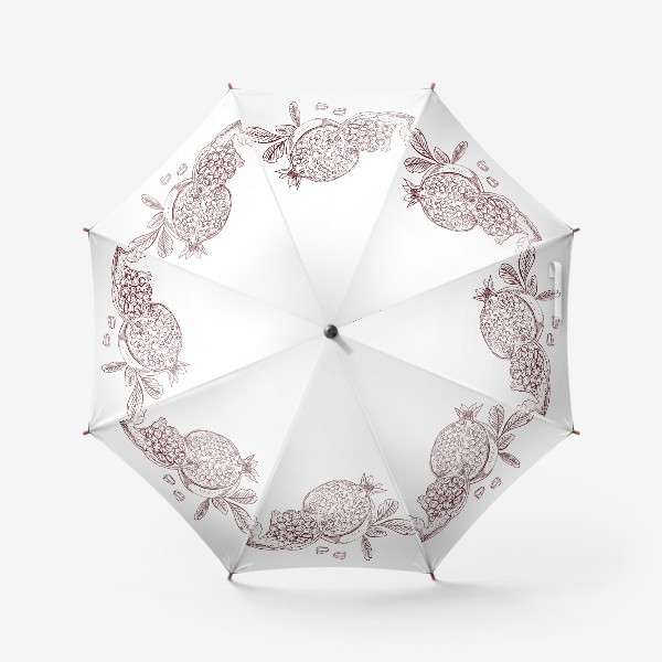 Зонт «Гранаты.»