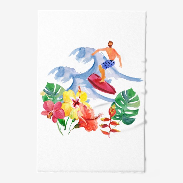 Полотенце «Серфинг на Бали»