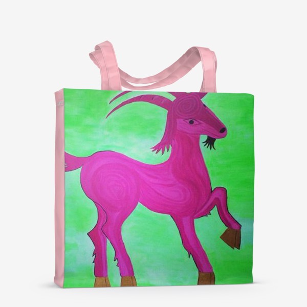 Сумка-шоппер «веселая коза»