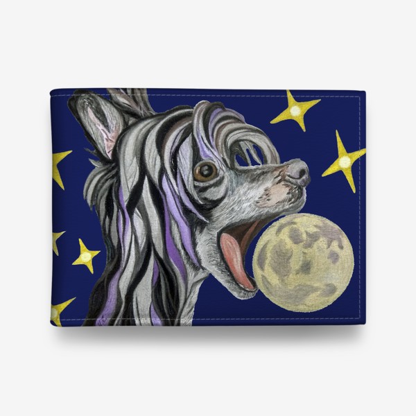 Кошелек «Собака, кусающая луну»