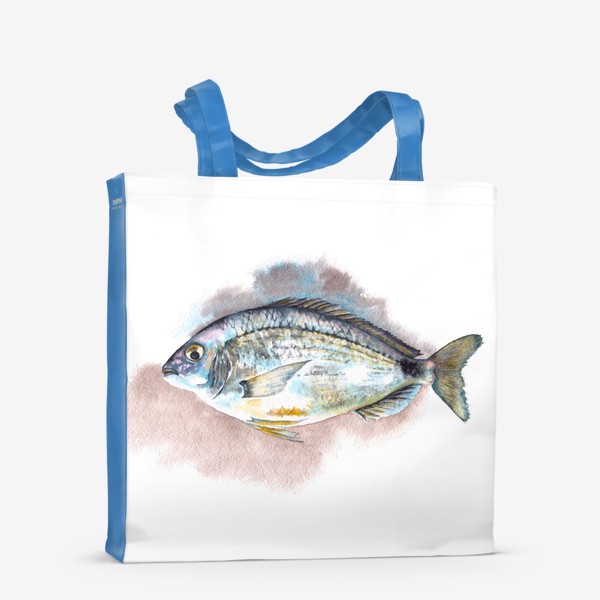 Сумка-шоппер «Морской Карась. Рыба. Рыбаку в подарок.»