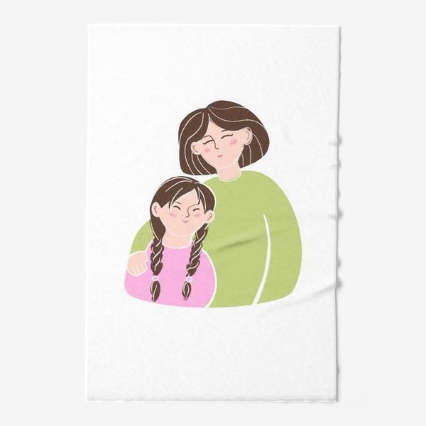 Полотенце «Мама и дочка»