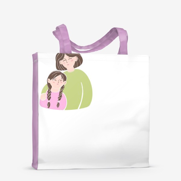 Сумка-шоппер «Мама и дочка»
