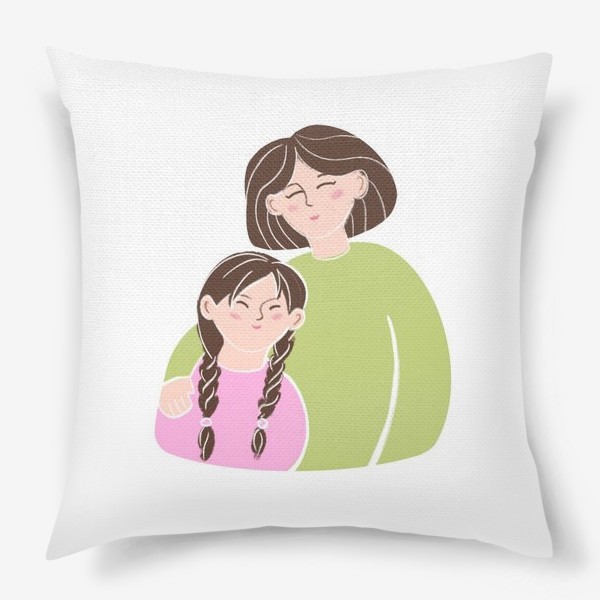 Подушка «Мама и дочка»