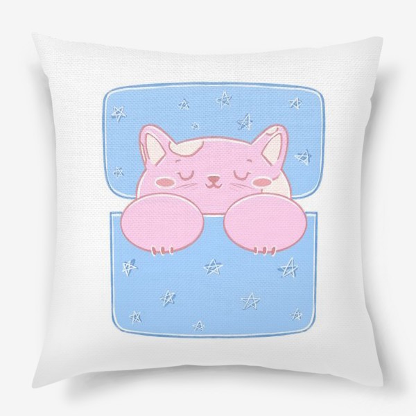 Подушка «Кот - для любителя поспать»