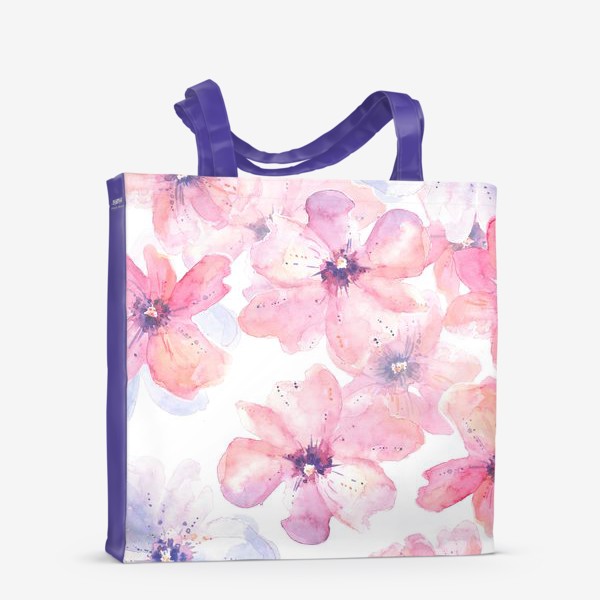 Сумка-шоппер «Цветы весна»