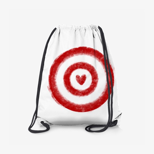 Рюкзак «Любовь - цель прямо в сердце»