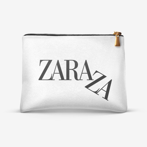 Косметичка &laquo;Зара Zara za логотип мода принт для девушки Fashion&raquo;