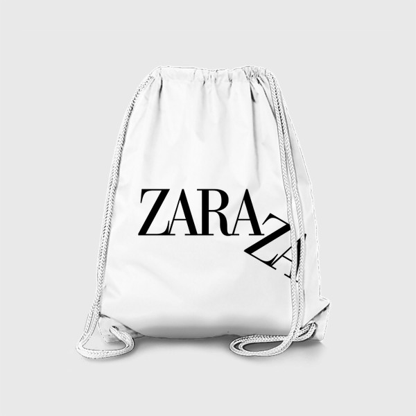 Рюкзак «Зара Zara za логотип мода принт для девушки Fashion»