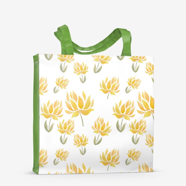 Сумка-шоппер «Желтые цветы»