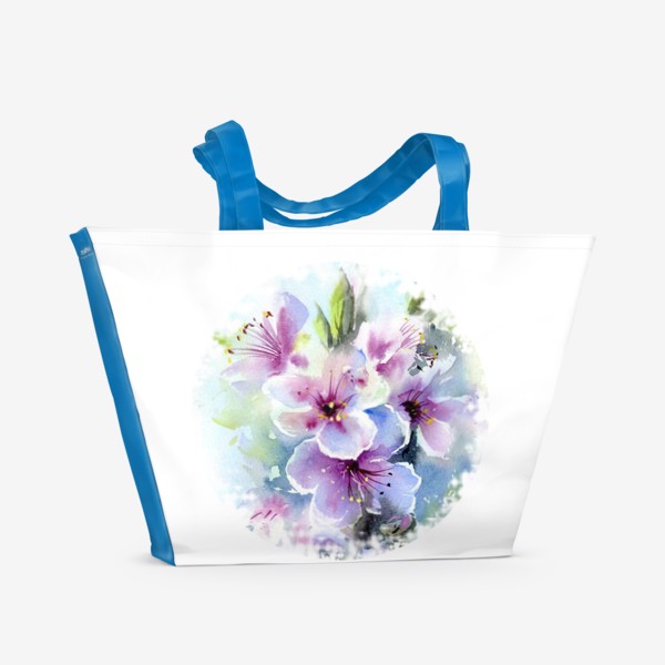 Пляжная сумка «цветение»