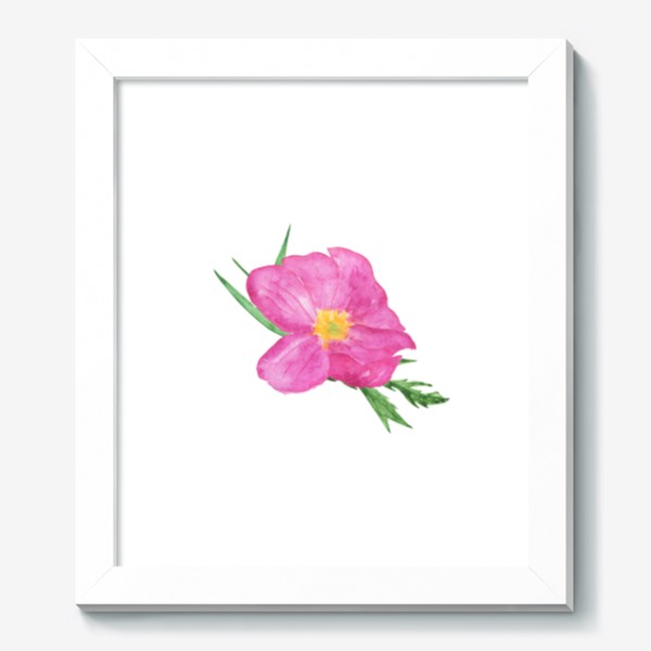 Картина «Акварельный розовый пион»