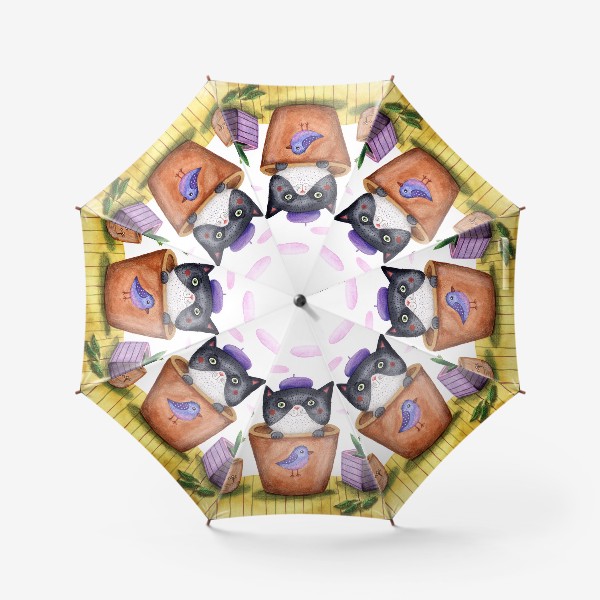 Зонт «Фиолетовая шапочка»