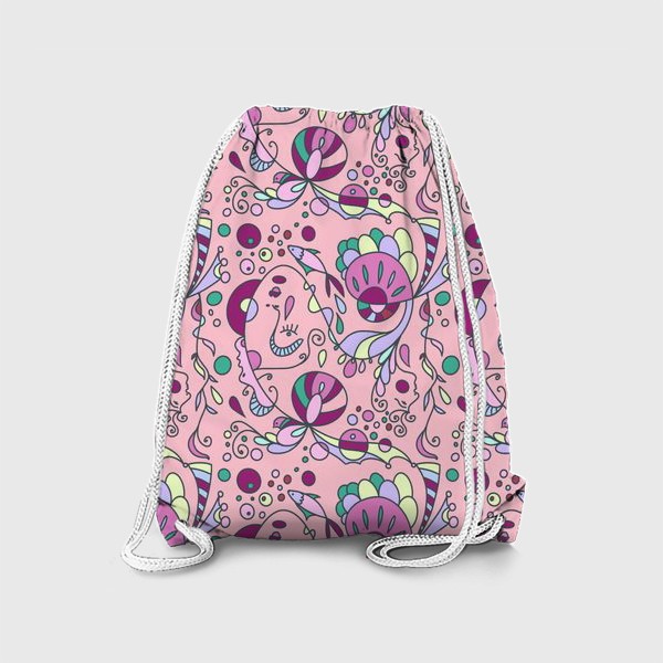 Рюкзак «Розовая абстракция»