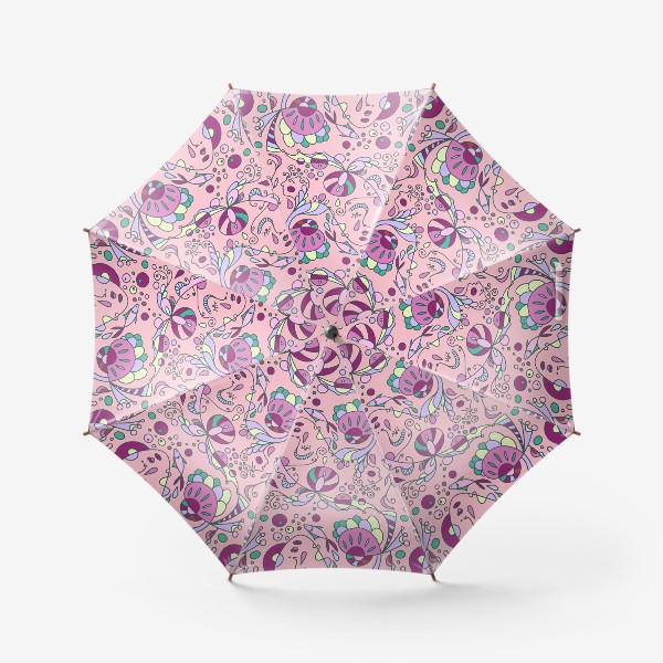 Зонт «Розовая абстракция»