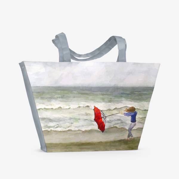 Пляжная сумка «Ветер»