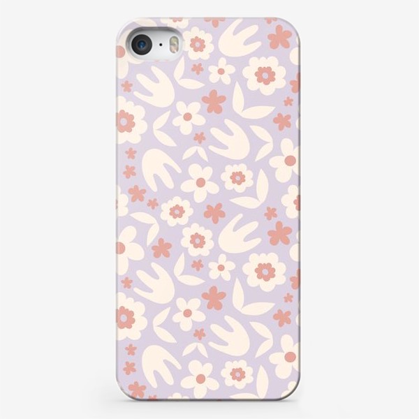 Чехол iPhone «Цветочная пастель»