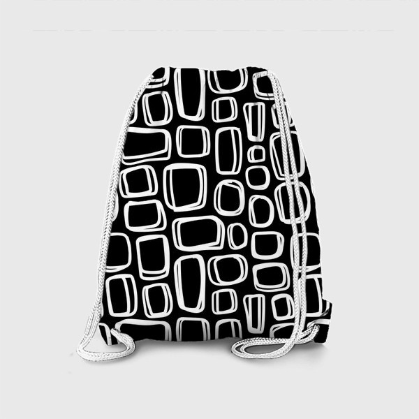 Рюкзак «Черно-белая абстракция»