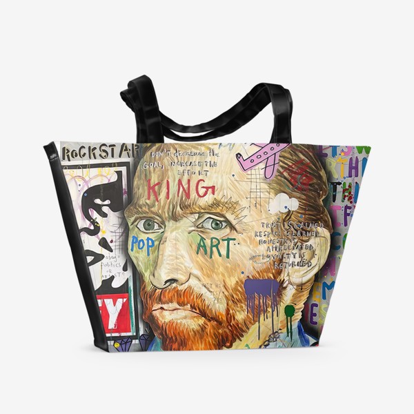 Пляжная сумка «Арт Винсент Ван Гог»