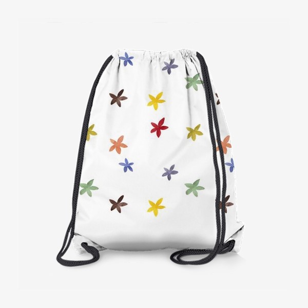 Рюкзак «Простые акварельные цветы»