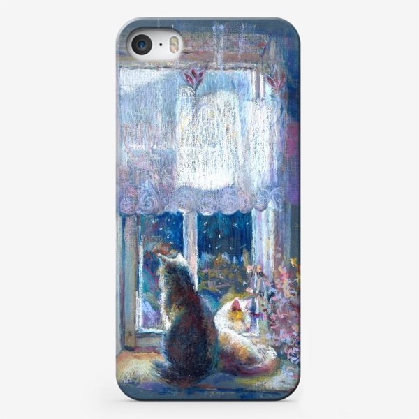 Чехол iPhone «Весна ,котики , кошка,кот, солнце »