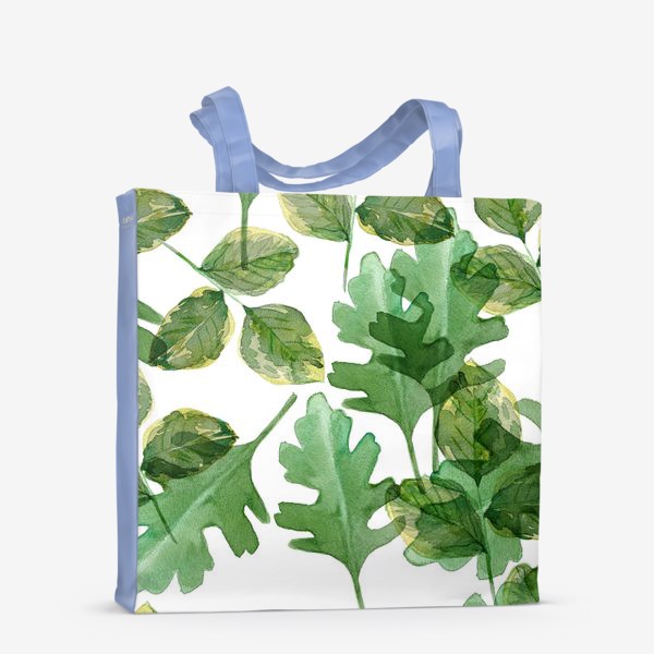 Сумка-шоппер «зелёные листочки »