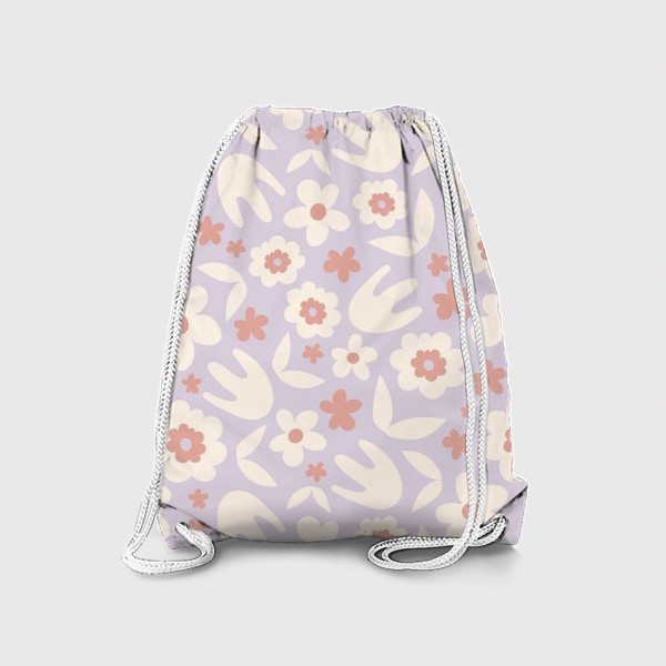 Рюкзак «Цветочная пастель»