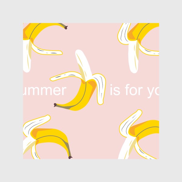 Шторы «Лето для тебя, Бананы»