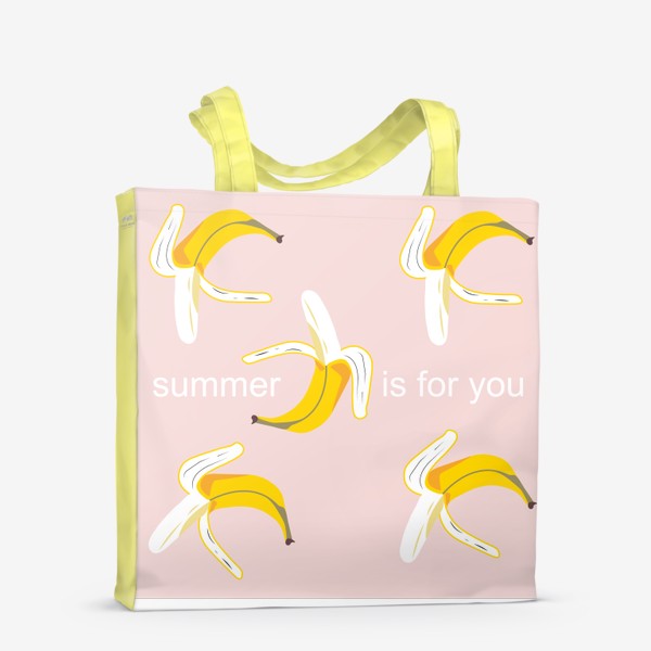 Сумка-шоппер «Лето для тебя, Бананы»