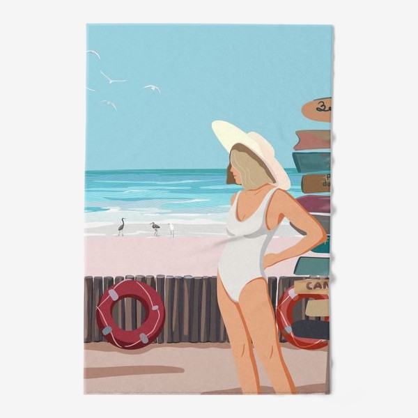 Полотенце «Пляж, отдых»