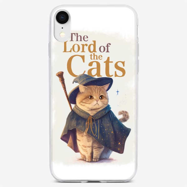Чехол iPhone «Кот-волшебник»