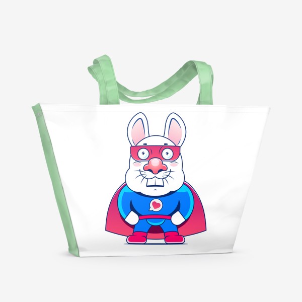 Пляжная сумка «кролик»