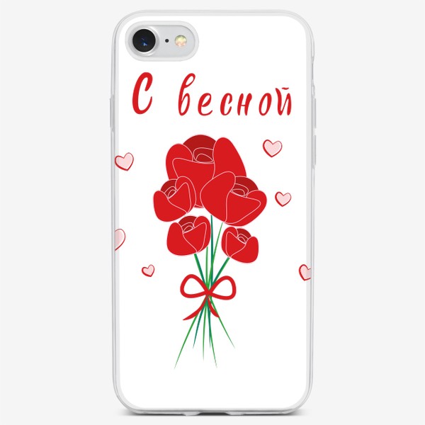 Чехол iPhone «Любовь. Весна»