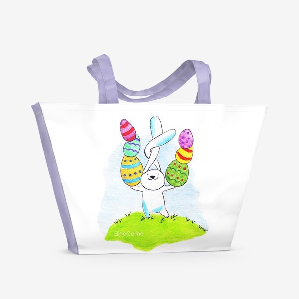 Пляжная сумка «Пасхальный заяц»